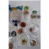 Image 6 : Lot Of Various Cardboard Circular Chips, Fish Aquarium Rocks, Misc.