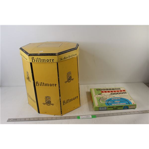 Biltmore Box, Spelling and Counting Board - As Is