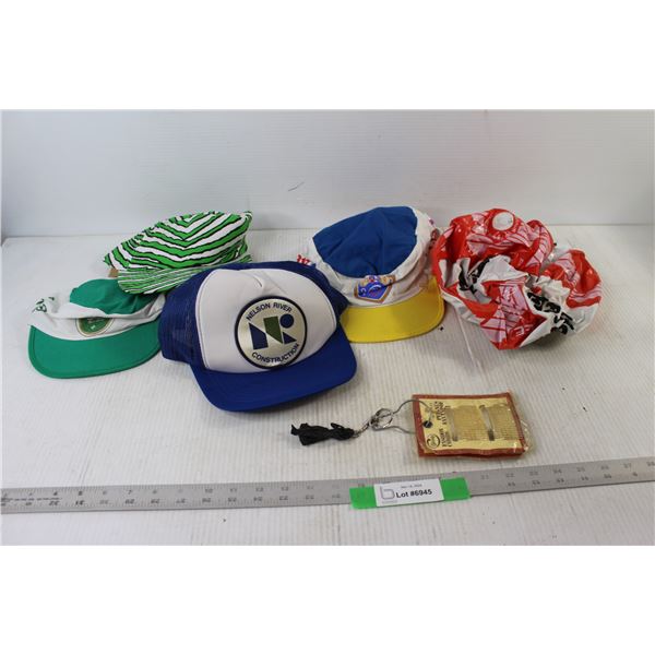 Fashion Combs, Beach Ball, (4) Hats