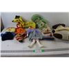 Image 1 : Kiddie keeper, Teddy Bear, (2) Dolls, (2) Puppets, Autograph Puppy