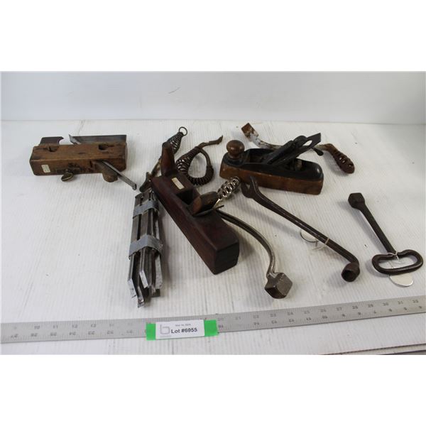 (3) Planes, Assorted Tools