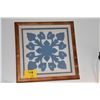 Image 1 : KOA FRAMED QUILT SQUARE (21 1/2" X 21 1/2")