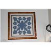 Image 2 : KOA FRAMED QUILT SQUARE (21 1/2" X 21 1/2")