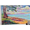 Image 2 : ACRYLIC PAINTING, "HEAVENLY COMPANION" (KANE'HOALANI); SIGNED FRIEDMAN (DAVID) (24" X 30")