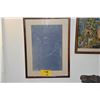 Image 1 : FRAMED KOA REPRODUCTION PRINT (17 3/4" X 24")