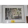 Image 1 : FRAMED WATERCOLOR; SIGNED JUANITA ECHEVERRIA KENDA (26" X 21")