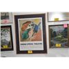 Image 1 : FRAMED HAWAII OPERA THEATRE JOHN YOUNG SHOW POSTER, 1981 (31" X 39")