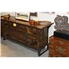 Image 2 : ASIAN BUFFET W/13 DRAWERS, 2 DOORS (72" X 18" X 32")