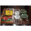 Image 1 : TRIVETS, FOOTED BOWL & COASTERS (5 PCS)