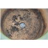 Image 3 : CERAMIC LARGE JAR PLANTER W/DRAGON MOTIF (11 3/4" x 13")