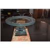 Image 3 : SALVATORE POLIZZI ART GLASS CENTERPIECE BOWL W/BASE
