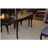 Image 3 : DINING TABLE W/8 CHAIRS & 1 LEAF