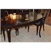 Image 4 : DINING TABLE W/8 CHAIRS & 1 LEAF
