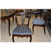 Image 7 : DINING TABLE W/8 CHAIRS & 1 LEAF
