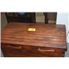 Image 2 : KOA CEDAR LINED TRUNK W/TRAY; SIGNED