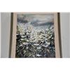 Image 2 : FRAMED OIL ON CANVAS, DAISIES; SIGNED (26" X 30")