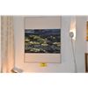 Image 1 : FRAMED OIL, WATER LILIES; SIGNED TAGAMI '85 (30 1/4" X 25")