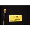 Image 2 : WALKING STICK W/GOLD HANDLE