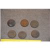 Image 1 : U.S. HALF CENTS (5 PCS)