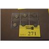 Image 1 : LIBERTY HEAD V NICKELS (1884, 1886, 1889, 1890, 1894, 1895) (6 PCS)