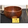 Image 1 : KOA WOOD BOWL; SIGNED T. VAN CLEAVE (11" X 6")