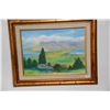Image 2 : FRAMED OIL ON CANVAS, "VIEW FROM KULA"; SIGNED M. DORMAN (16" X 13")