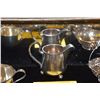Image 3 : STERLING SILVER CREAMERS, SUGAR & BASKET (311.5 G) (4 PCS)