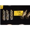 Image 1 : STERLING SILVER SALT & PEPPER SHAKERS (11 PCS)