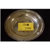 Image 1 : STERLING 10 3/4" PLATE (389.1 G)