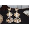 Image 2 : STERLING CANDLE STICK HOLDERS (4 PCS)