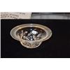 Image 2 : COLLECTION OF STERLING & GLASS BOWLS, VASE & PERFUME BOTTLE (4 PCS)