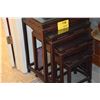 Image 2 : CHINESE ROSEWOOD NESTING TABLES (4 PCS)