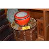 Image 2 : STORAGE BOXES, PLANTER & PLATES (5 PCS)