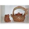 Image 2 : CLAY WHISTLE & DECORATIVE TEAPOT (2 PCS)