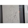 Image 2 : FRAMED PENCIL SKETCH, NUDE FIGURE; DOUGLAS SIMONSON (9" x 12")