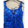 Image 4 : Woven Cocktail Fringe Dress, Blue, Size 8, New with Tag (retail $1100)
