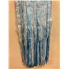 Image 5 : Woven Cocktail Fringe Dress, Light Blue, Size 4, New with Tag (retail $1100)(faint stains)