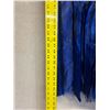 Image 9 : Woven Fringe Mermaid Gown, Royal Blue, Size 6, New with Tag (retail $1600)(faint stains)