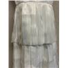 Image 3 : Woven Cocktail Long Dress, White, New - No Tag  (faint stains)