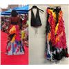 Image 1 : Woven Halter Top and Multi-Colored "Cloak" Skirt (Was Featured in Fashion Show), No Tag