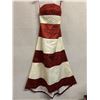 Image 1 : Woven Cocktail Wave Gown, Cappuccino, Size 4, New with Tag (Orig. Retail $2250)