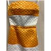 Image 2 : Woven Cocktail Wave Gown, Gold & White, Size 4, New with Tag (Orig. Retail $2250)