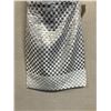 Image 3 : Woven Cocktail Dress, Silver & White, Size 8, New with Tag (retail $1500)