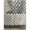 Image 8 : Woven Cocktail Dress, Silver & White, Size 8, New with Tag (retail $1500)