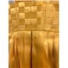 Image 9 : Woven Cocktail Swing Gown, Gold, Size 10, New with Tag (retail $2700)
