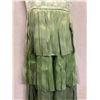 Image 3 : Woven Cocktail Swing Gown, Green Mint, Size 8, New with Tag (retail $2700)