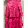 Image 3 : Woven Cocktail Swing Gown, Hot Pink, Size 6, New with Tag (retail $2700)