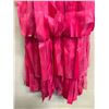 Image 4 : Woven Cocktail Swing Gown, Hot Pink, Size 6, New with Tag (retail $2700)
