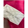 Image 5 : Woven Cocktail Swing Gown, Hot Pink, Size 6, New with Tag (retail $2700)