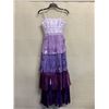 Image 1 : Woven Cocktail Swing Gown, Purple, Size 4, New with Tag (retail $2700)